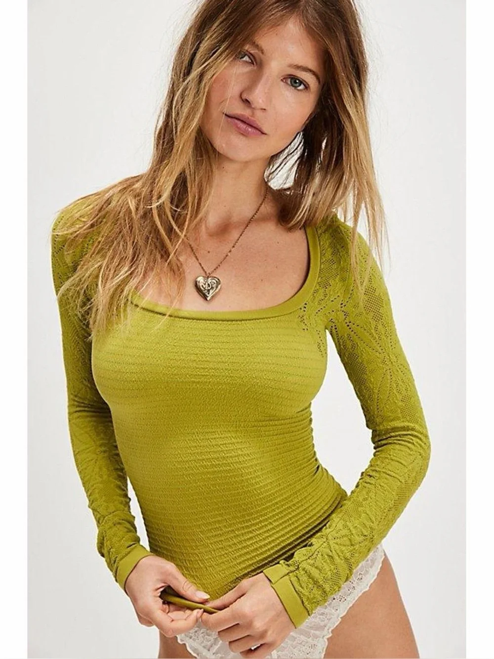 Free people So Many Likes Long Sleeve